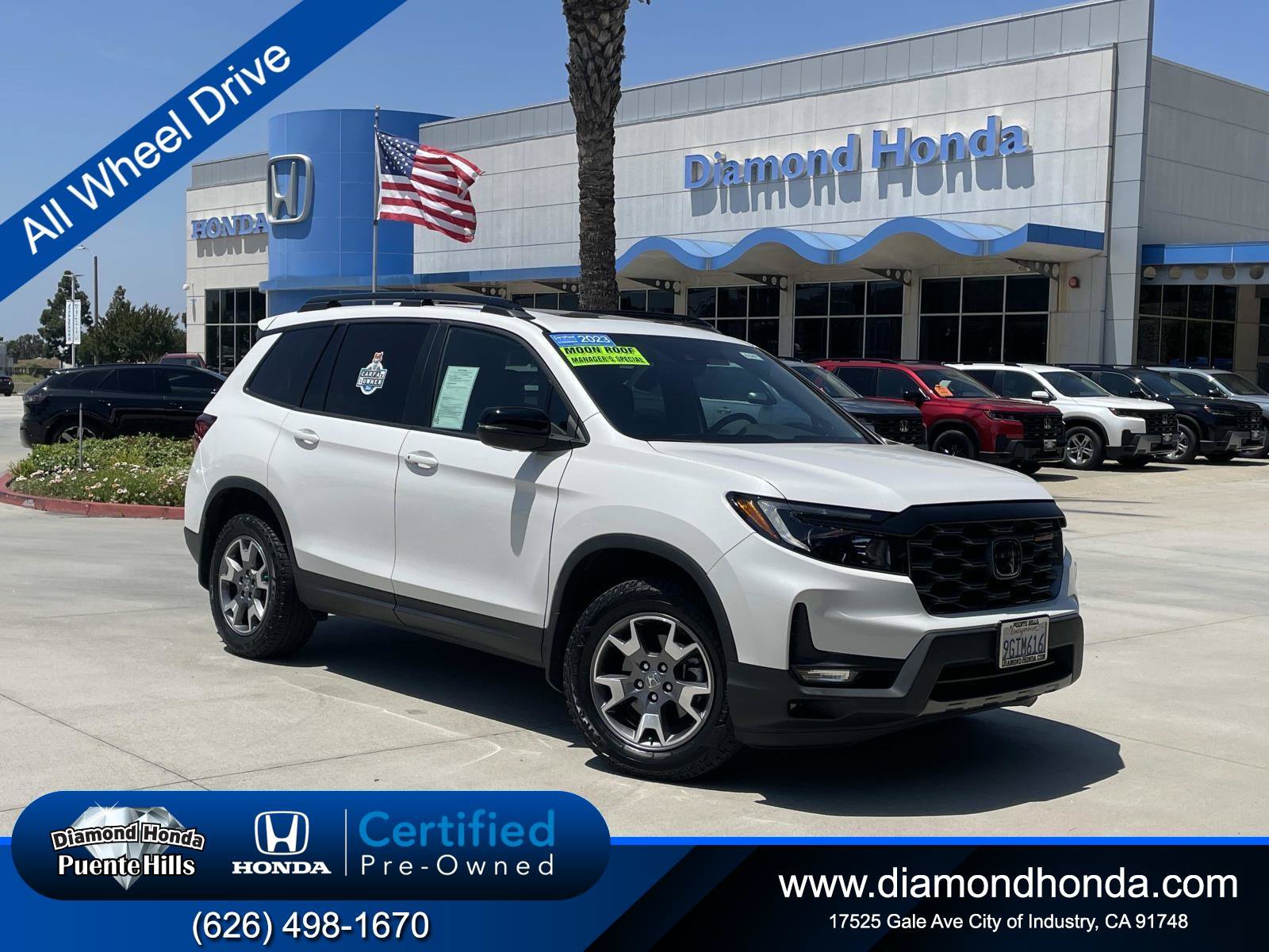 Certified 2023 Honda Passport TrailSport