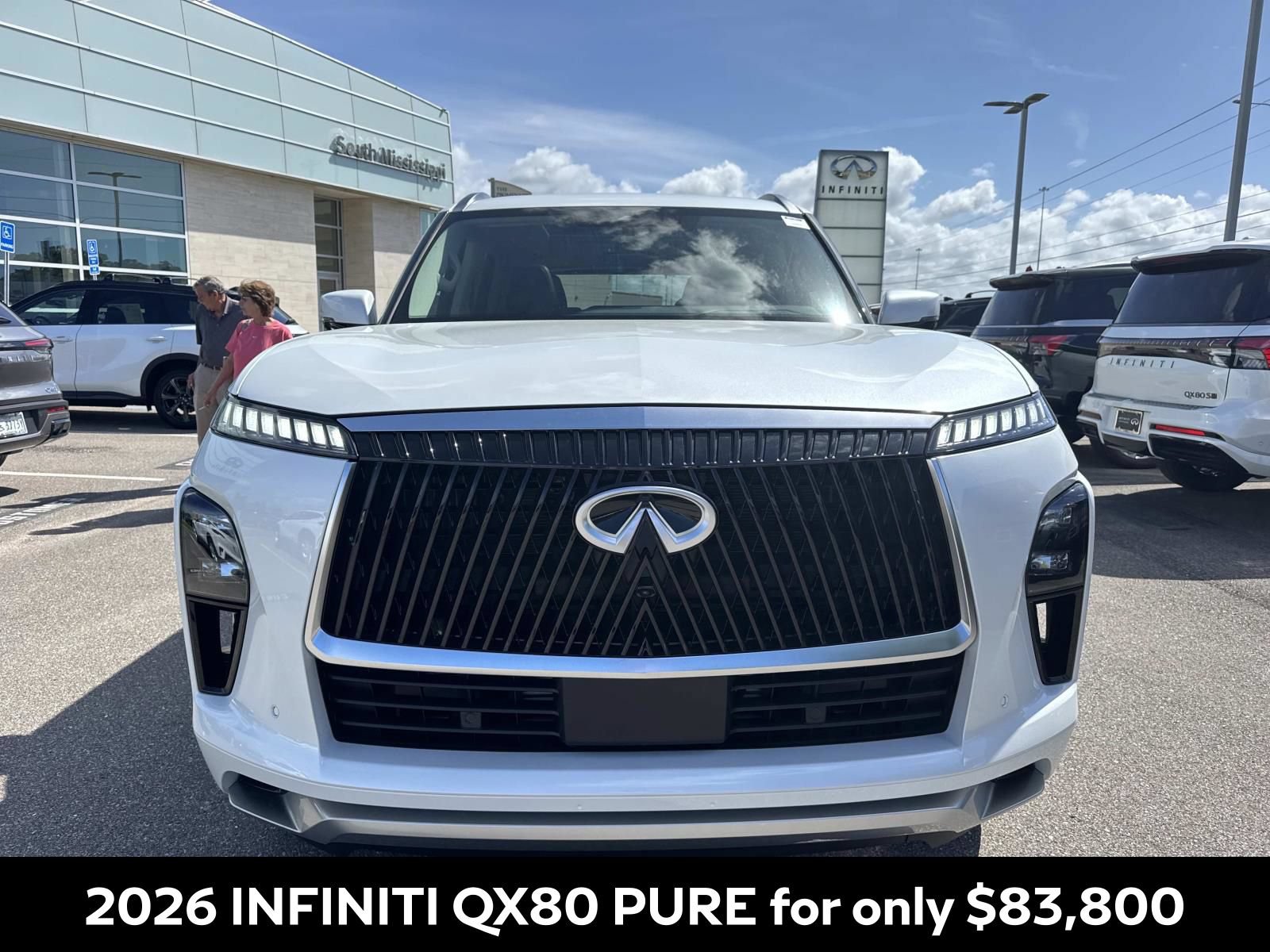 New 2026 INFINITI QX80 Pure w/ Cargo Package RWD image 2