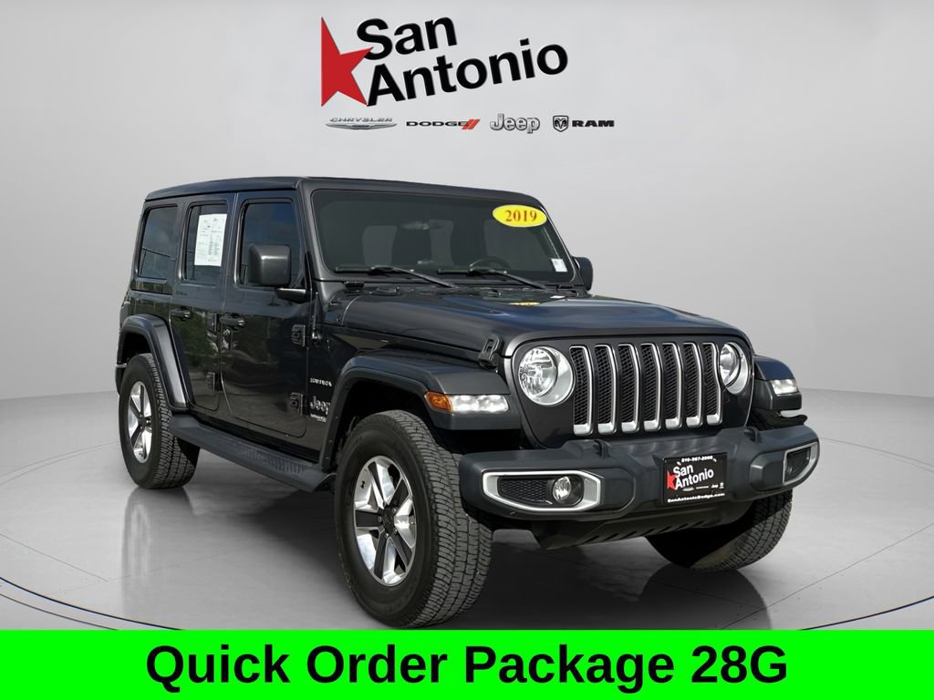 Used 2019 Jeep Wrangler Unlimited Sahara w/ Safety Group AWD/4WD image 2