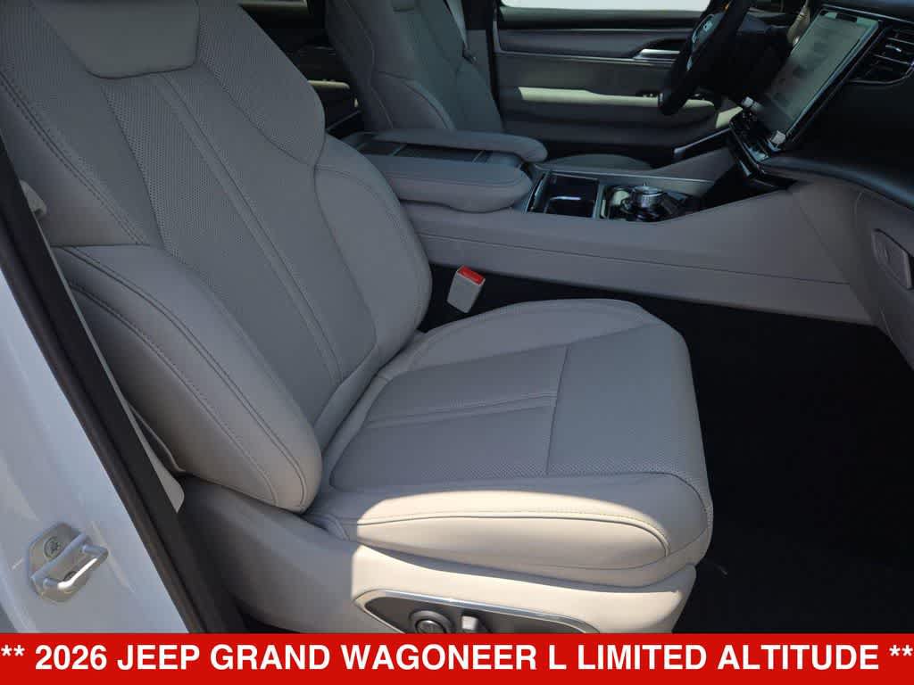 New 2026 Jeep Grand Wagoneer L Limited w/ Rear Seat Video Group I AWD/4WD image 20