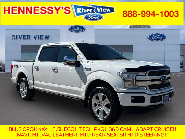 Certified 2020 Ford F150 Platinum w/ Equipment Group 701A Luxury