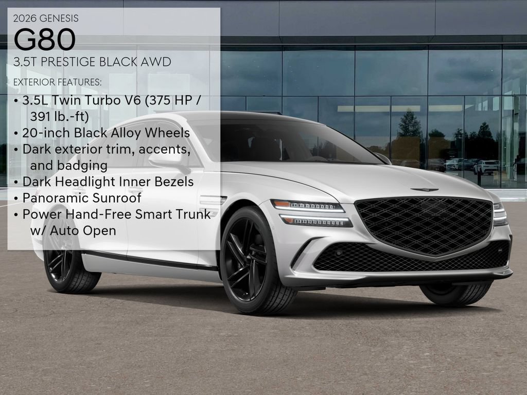 New 2026 Genesis G80 3.5T Prestige AWD/4WD image 3
