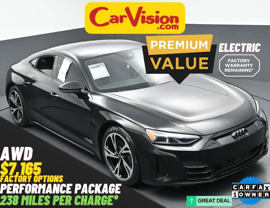 Used 2022 Audi e-tron GT Premium Plus w/ Performance Package AWD/4WD image 1