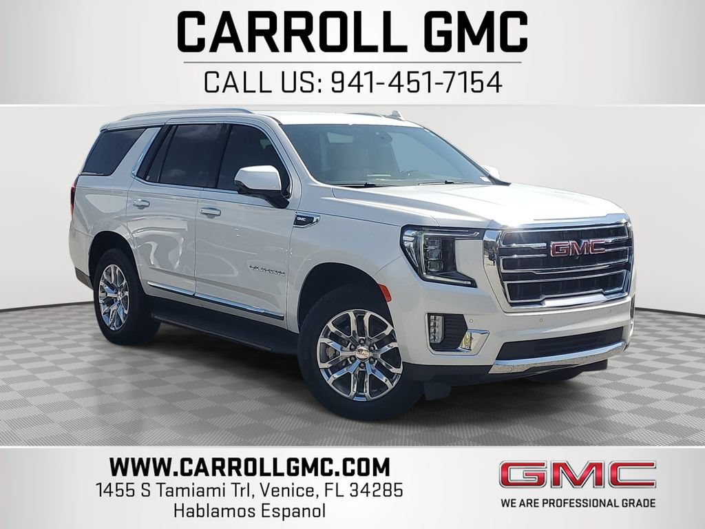 Certified 2023 GMC Yukon SLT w/ SLT Luxury Package RWD image 1