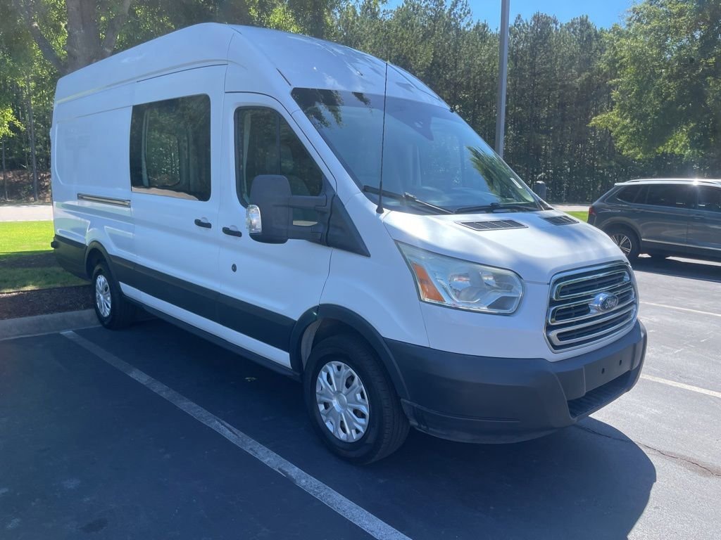Used 2015 Ford Transit 350 148 High Roof Extended w/ Interior Upgrade Package RWD image 2