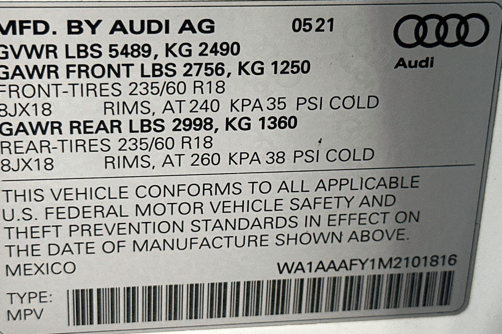 Used 2021 Audi Q5 2.0T Premium w/ Convenience Package AWD/4WD image 23