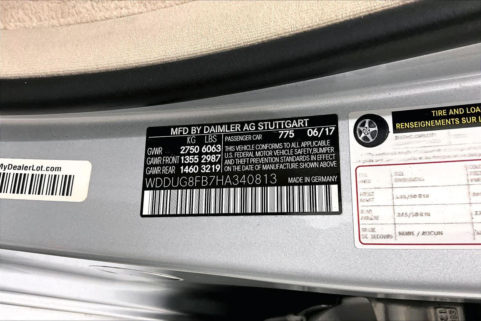 Certified 2017 Mercedes-Benz S 550 4MATIC Sedan image 34