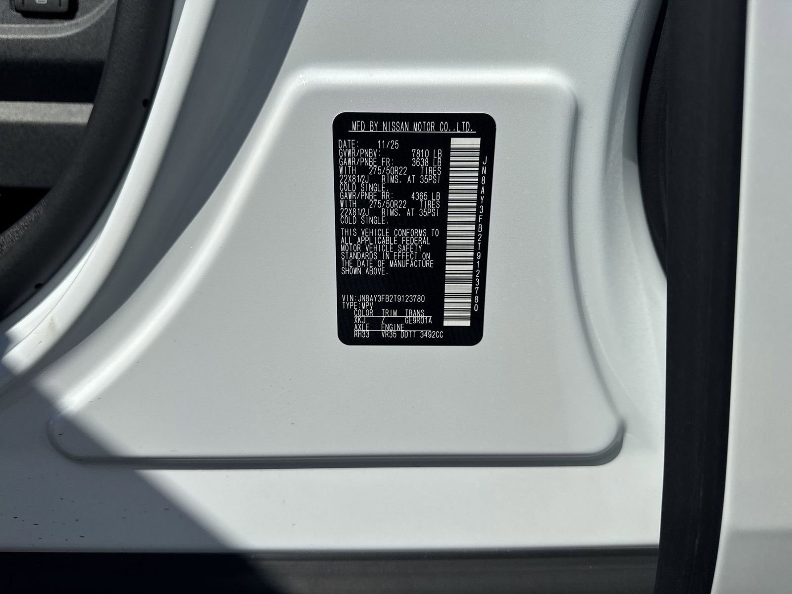 New 2026 Nissan Armada NISMO AWD/4WD image 40