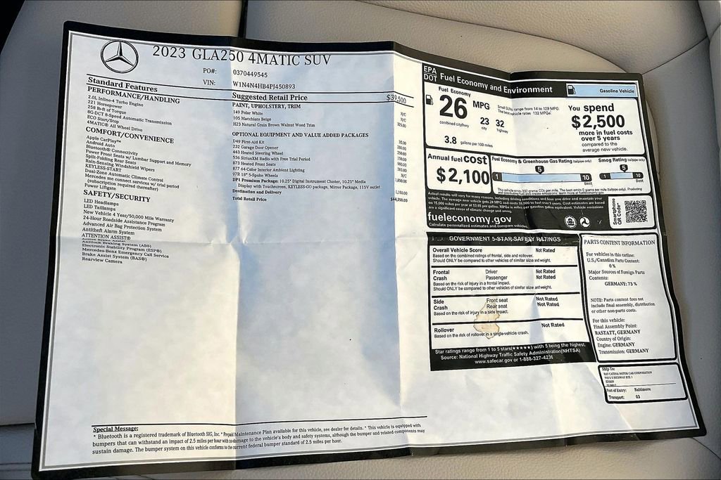 Certified 2023 Mercedes-Benz GLA 250 4MATIC image 22