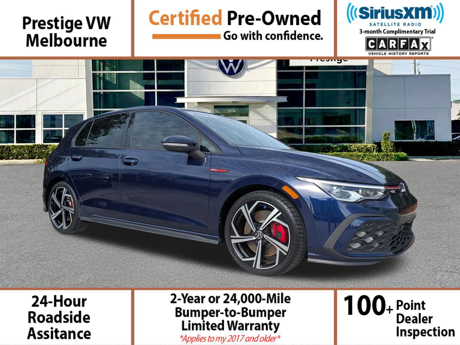 Certified 2024 Volkswagen GTI SE w/ SE Leather Seats Package