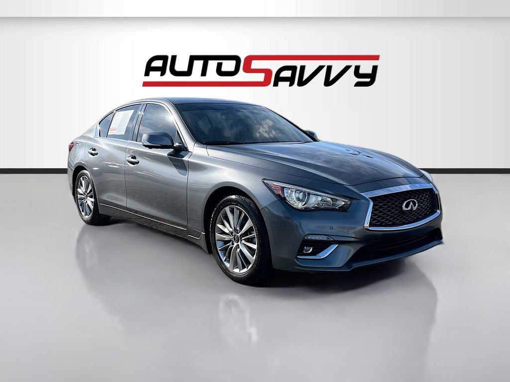Used 2024 INFINITI Q50 Luxe w/ Cargo Package image 1