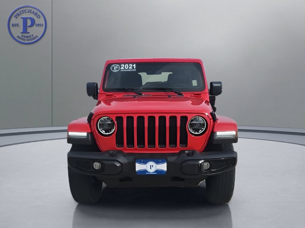 Used 2021 Jeep Wrangler Unlimited Sahara AWD/4WD image 2