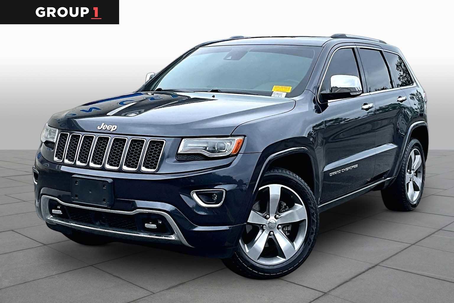 Used 2014 Jeep Grand Cherokee Overland w/ Advanced Technology Group AWD/4WD video 1