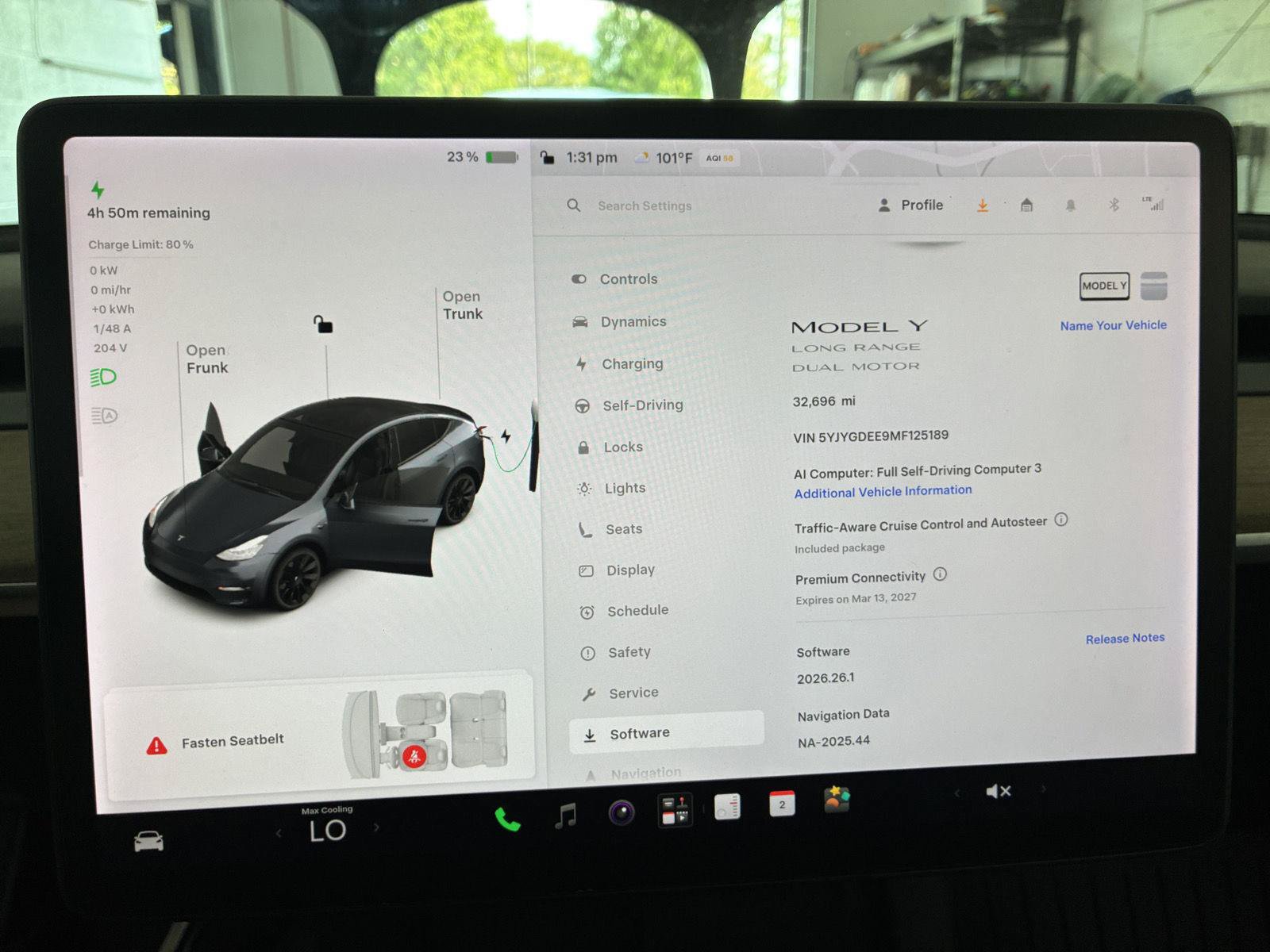 Used 2021 Tesla Model Y Long Range AWD/4WD image 2