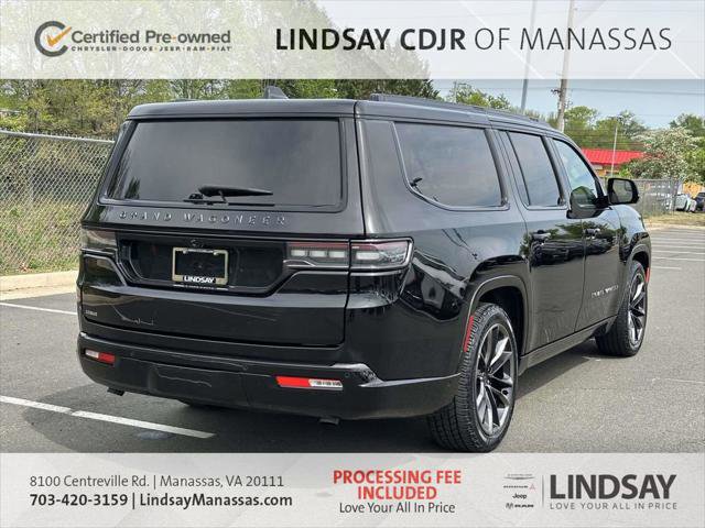 Certified 2024 Jeep Grand Wagoneer L Series II w/ Quick Order Packagew 28T image 9