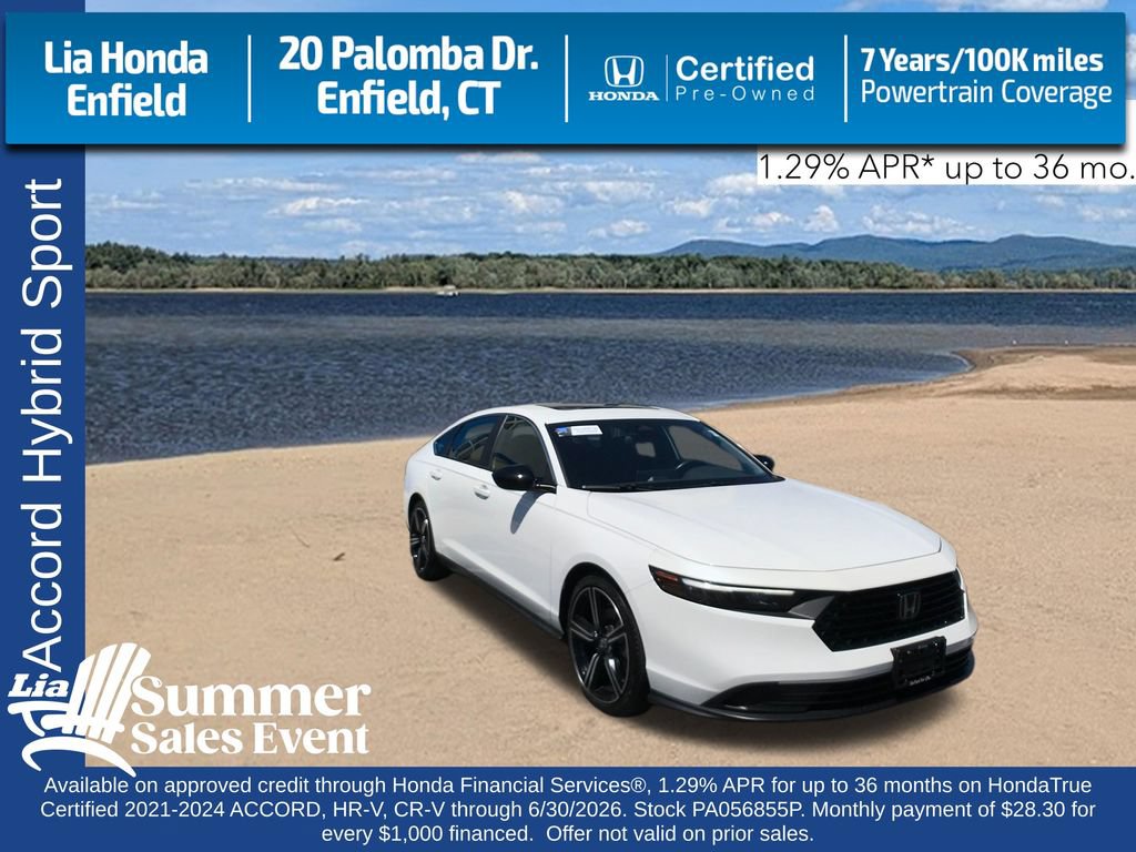 Certified 2023 Honda Accord Sport image 1