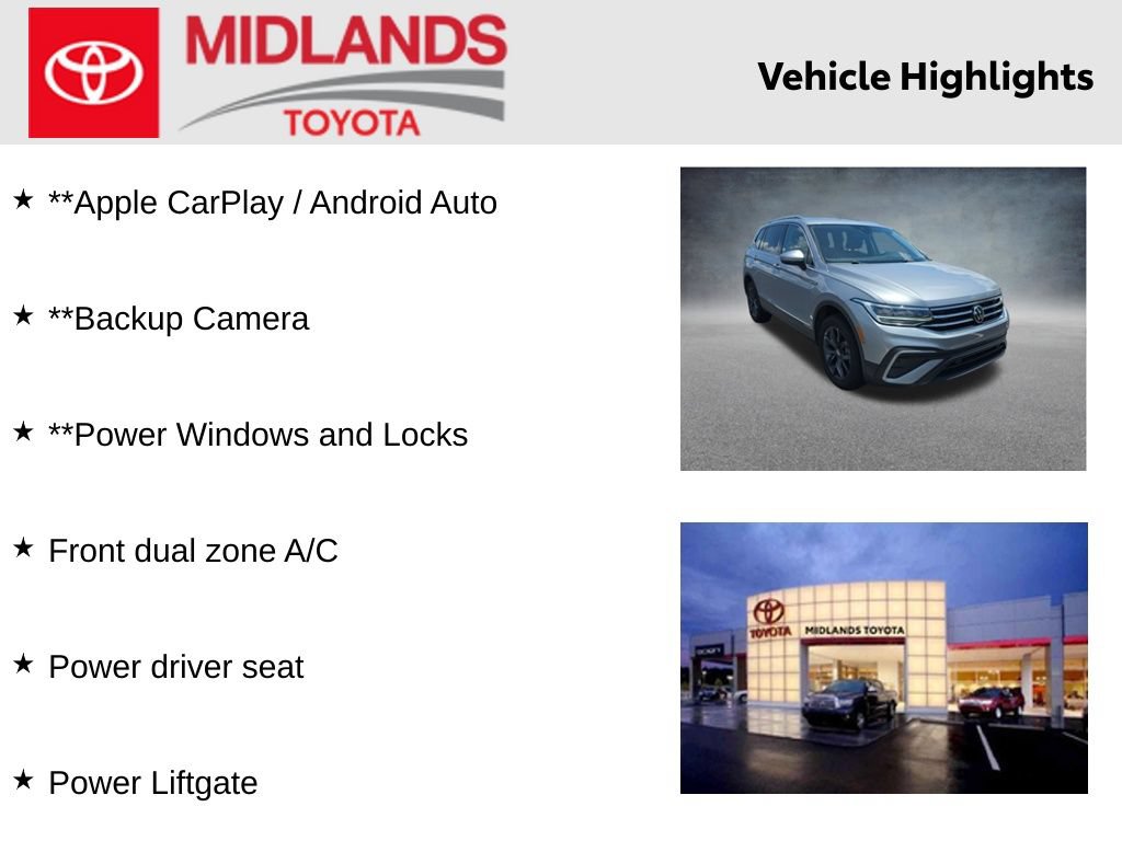 Used 2023 Volkswagen Tiguan SE AWD/4WD image 2