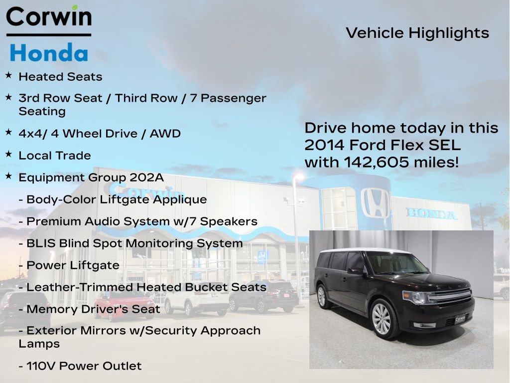 Used 2014 Ford Flex SEL w/ Equipment Group 202A image 7