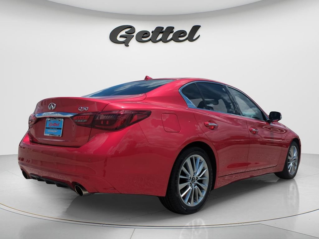 Used 2023 INFINITI Q50 Luxe w/ Cargo Package RWD image 5