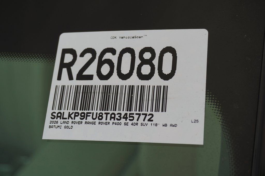 Used 2026 Land Rover Range Rover SE AWD/4WD image 34