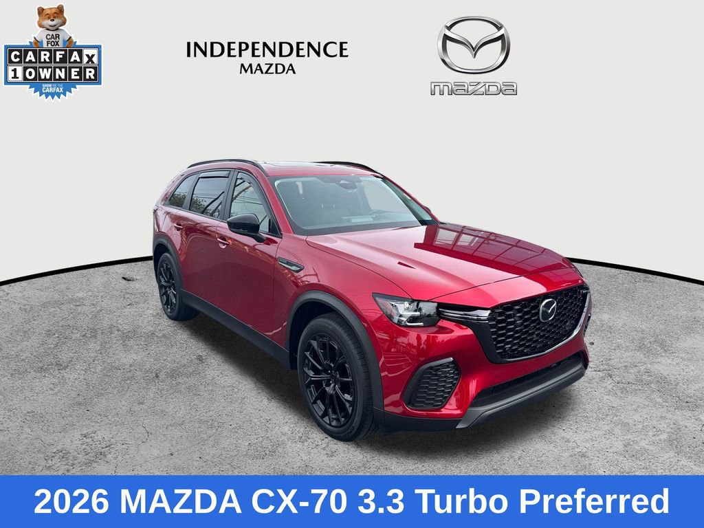 Certified 2026 MAZDA CX-70 3.3 Turbo w/ Preferred Package
