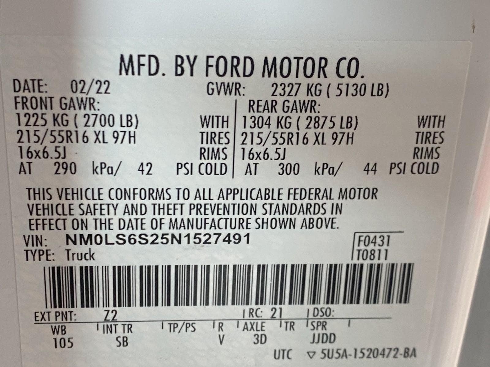 Used 2022 Ford Transit Connect XL FWD image 24