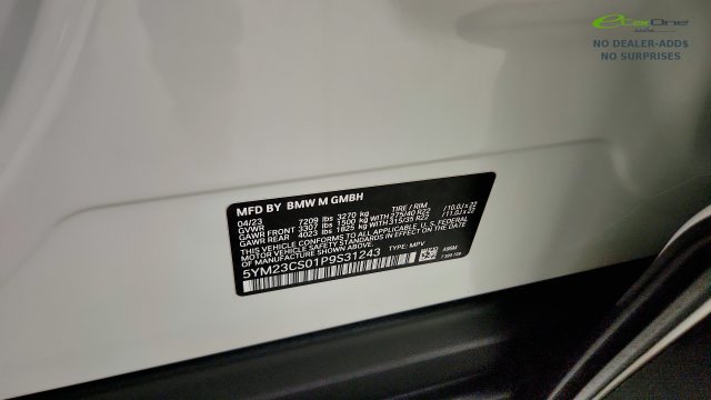 Used 2023 BMW XM AWD/4WD image 75