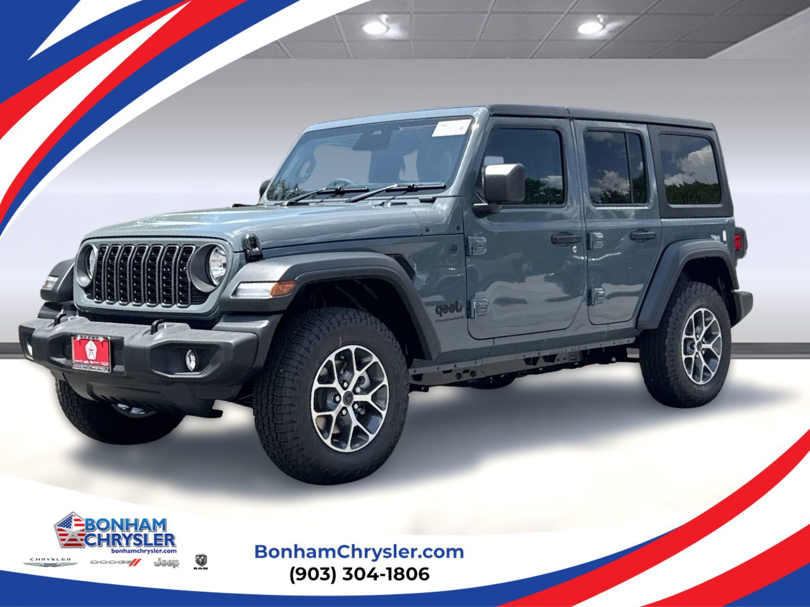 New 2025 Jeep Wrangler Sport S