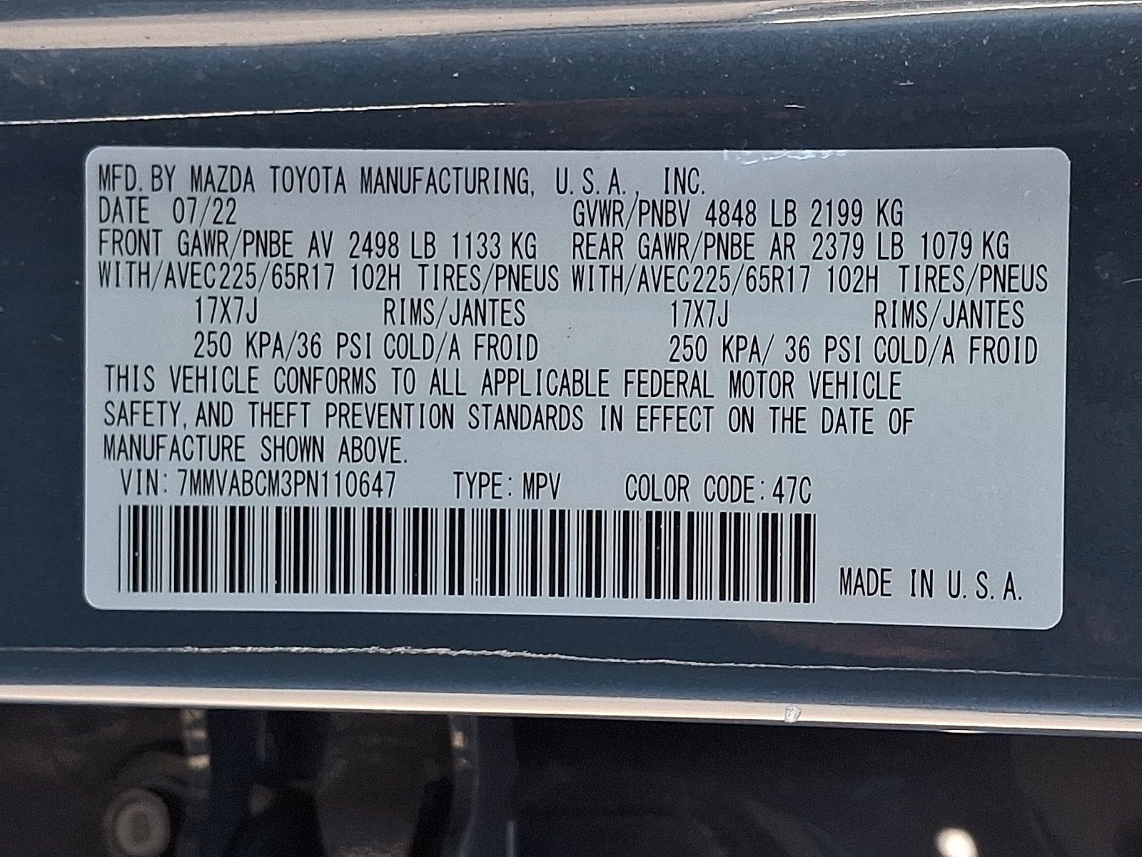 Certified 2023 MAZDA CX-50 2.5 S w/ Preferred Plus Pkg AWD/4WD image 27