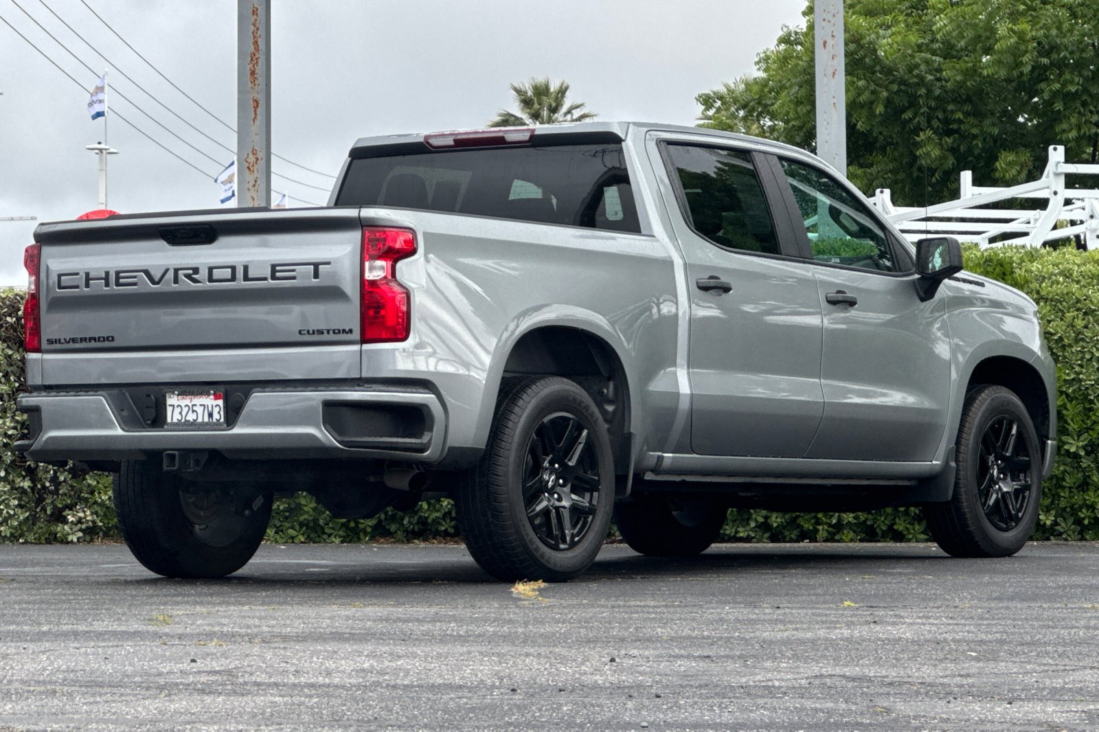 Used 2024 Chevrolet Silverado 1500 Custom w/ LPO, Dark Essentials Package RWD image 4