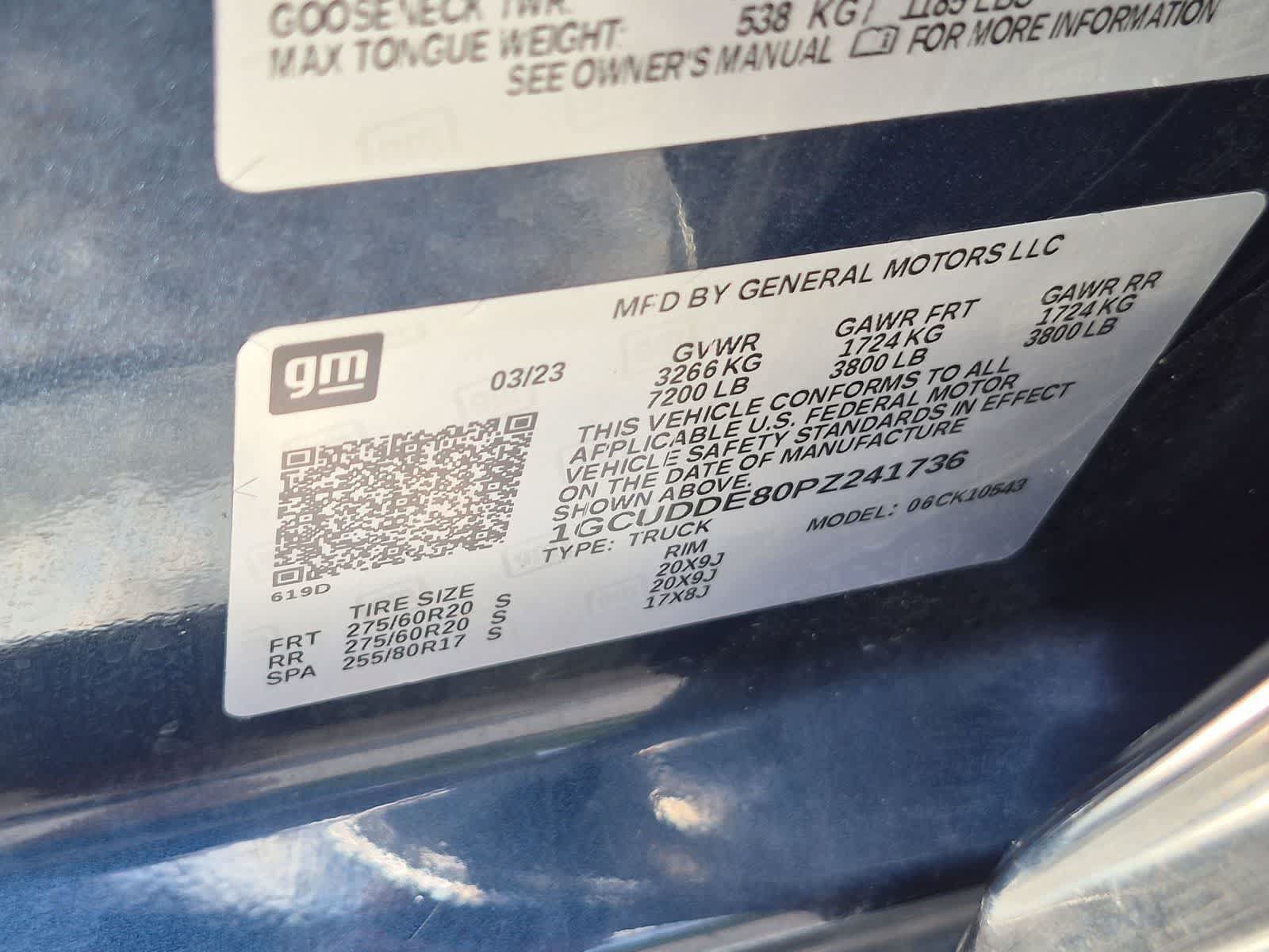 Used 2023 Chevrolet Silverado 1500 LT AWD/4WD image 33