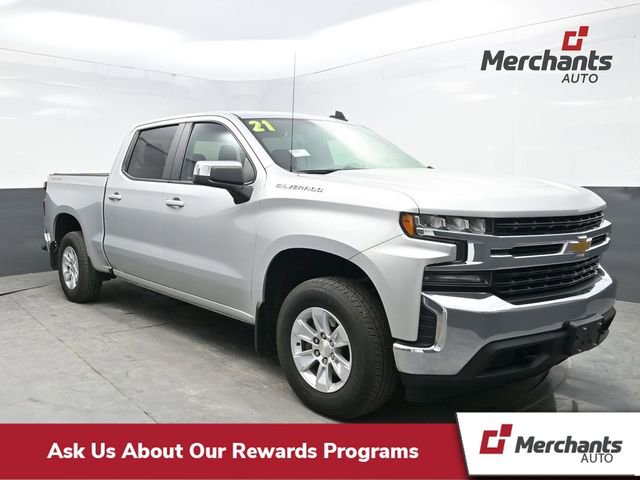 Used 2021 Chevrolet Silverado 1500 LT w/ Bed Protection Package AWD/4WD image 1
