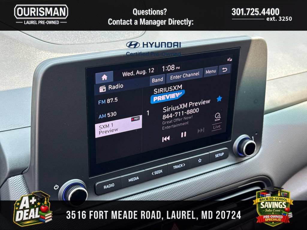 Certified 2023 Hyundai Kona SEL AWD/4WD image 11