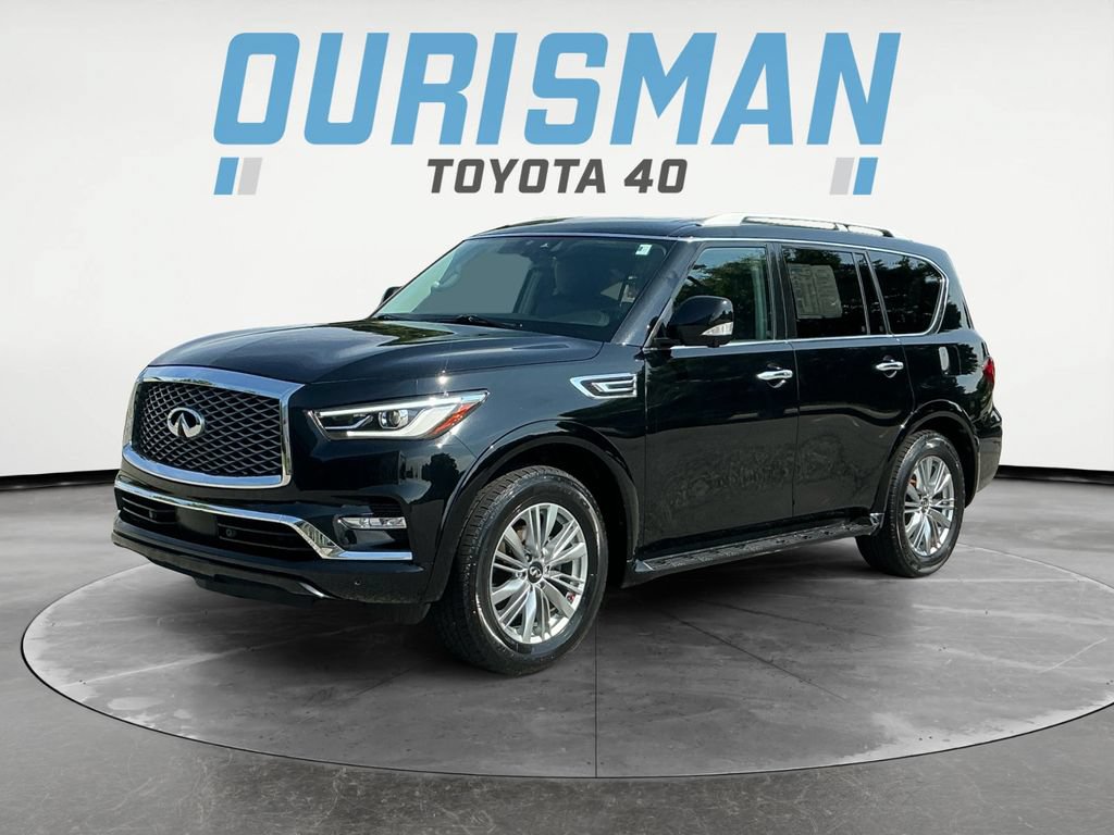 Used 2021 INFINITI QX80 Luxe AWD/4WD image 3