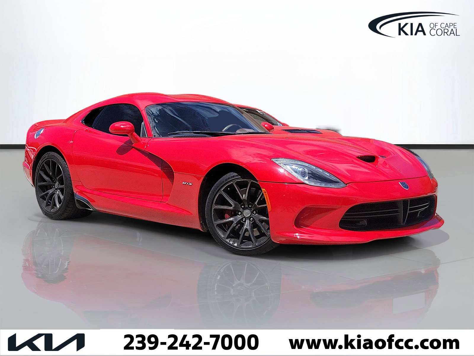 Used 2013 SRT Viper GTS w/ GTS Laguna Interior Pkg