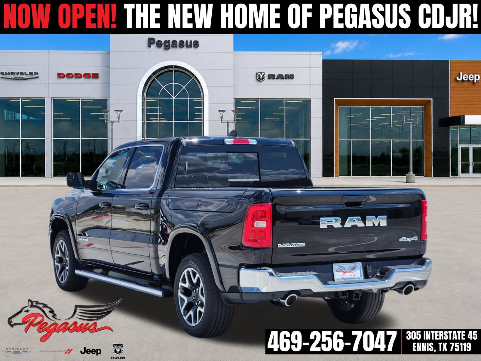 New 2026 RAM 1500 Laramie w/ Chrome Appearance Group AWD/4WD image 4