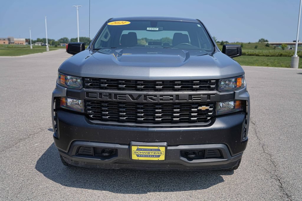 Used 2021 Chevrolet Silverado 1500 W/T w/ WT Fleet Convenience Package AWD/4WD image 2