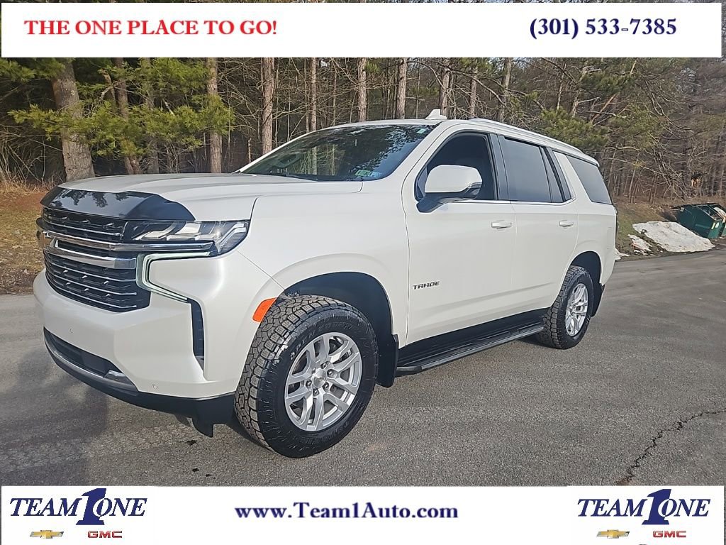 Used 2021 Chevrolet Tahoe LT w/ Luxury Package image 1