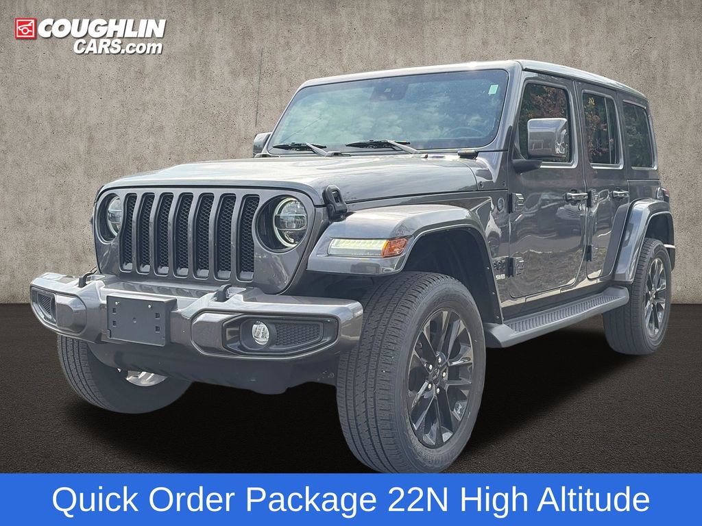Used 2021 Jeep Wrangler Unlimited Sahara AWD/4WD image 4