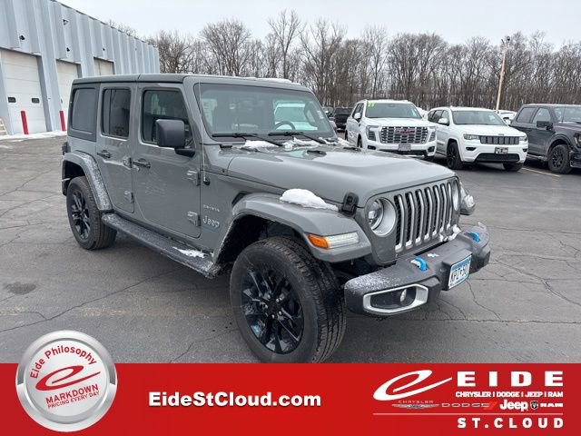 Used 2023 Jeep Wrangler Sahara 4xe w/ Cold Weather Group 360° Tour
