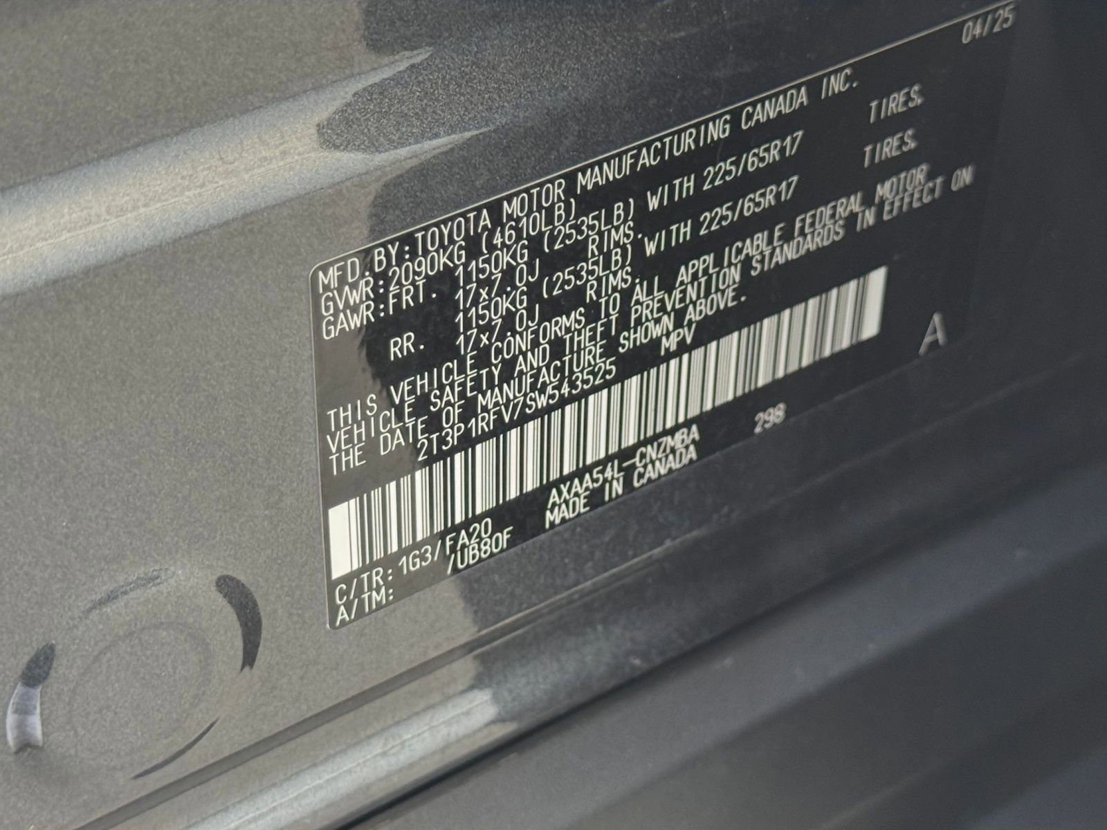 Used 2025 Toyota RAV4 XLE w/ Convenience Package image 31