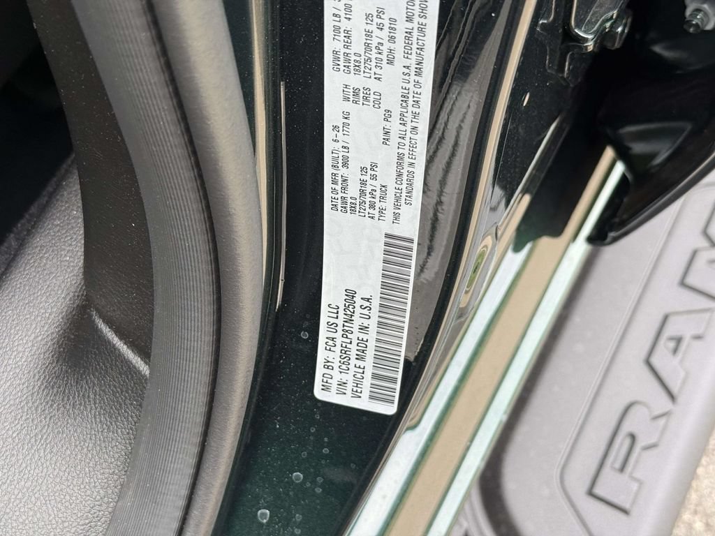 New 2026 RAM 1500 Rebel w/ Rebel Level 2 Equipment Group AWD/4WD image 33