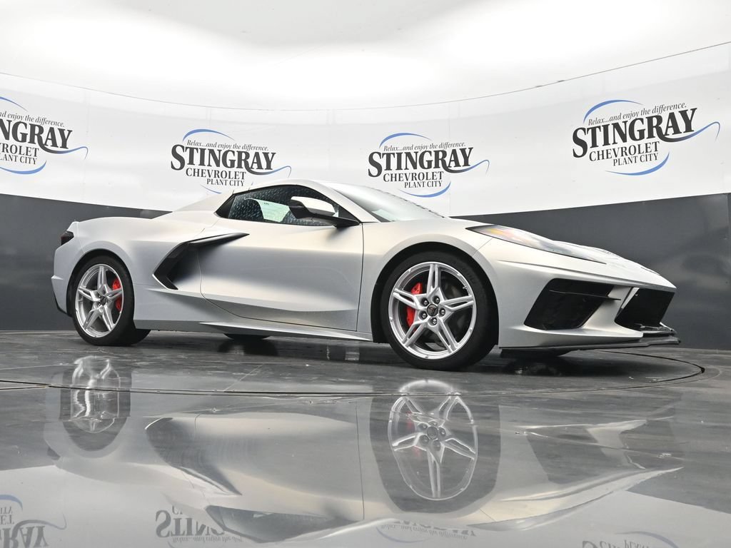 Used 2023 Chevrolet Corvette Stingray Preferred Conv w/ Chrome Exterior Badge Package RWD image 26