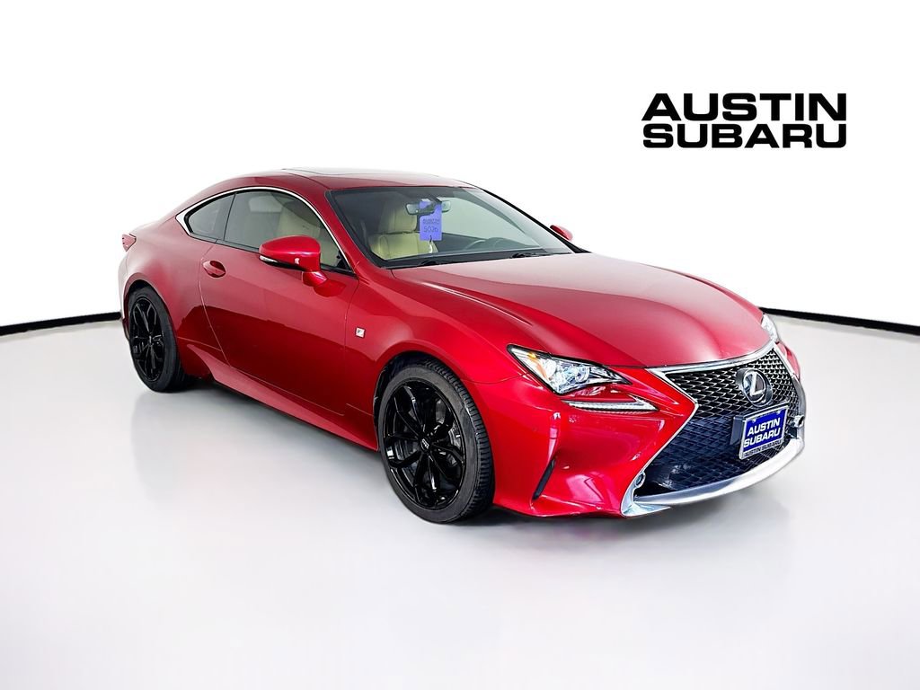 Used 2015 Lexus RC 350 w/ F Sport w/Summer Tires RWD image 1
