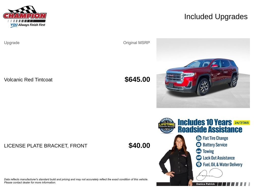 Used 2023 GMC Acadia SLE image 7