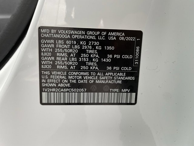 Used 2023 Volkswagen Atlas SE image 37