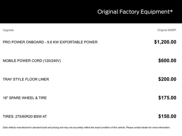 New 2025 Ford F150 Lightning Flash image 22