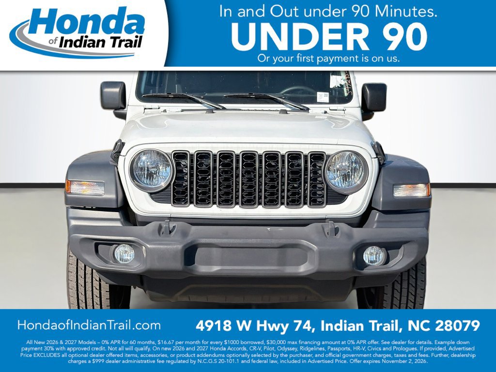 Used 2024 Jeep Wrangler Unlimited Sport AWD/4WD image 3