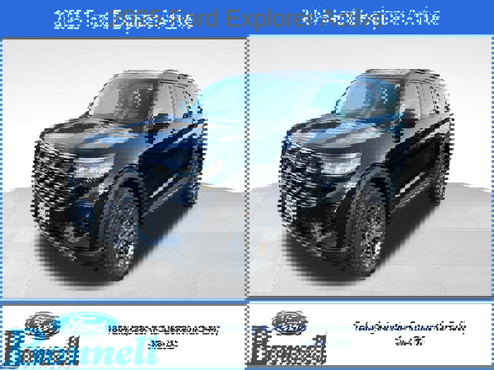 New 2025 Ford Explorer Active w/ Active Comfort Package