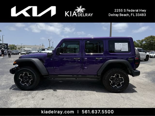 Used 2023 Jeep Wrangler Unlimited Rubicon 4xe w/ Cold Weather Group AWD/4WD image 5